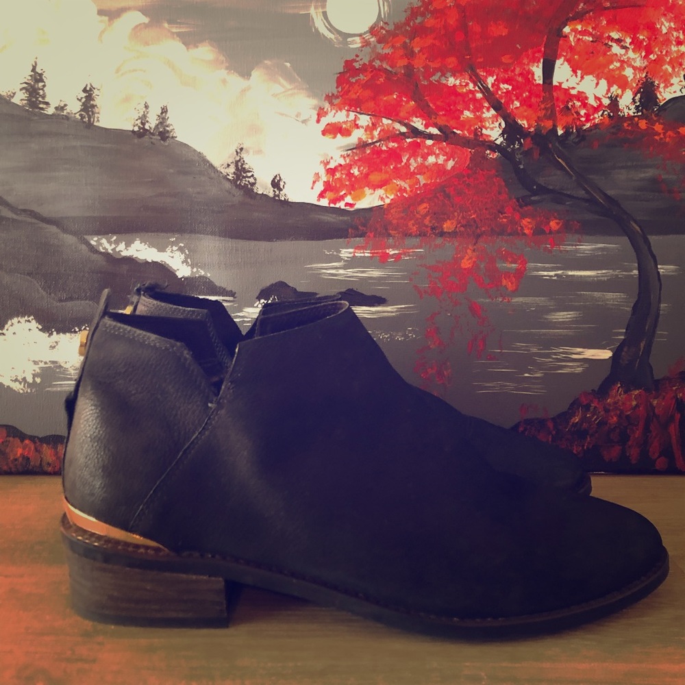 Black Steve Madden Ankle Boots